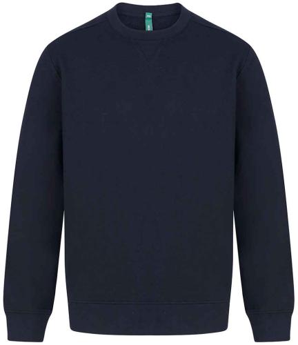 Henbury Unisex Sustainable Sweatshirt - NAV - XXL